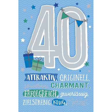 Depesche 5698-054 Karten mit Musik - # 54 - Attraktiv originell suverän charmant erfolgreich zuverlässig zielstrebig klug witzig