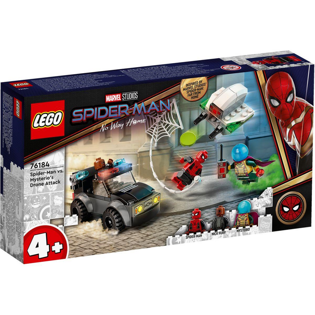 LEGO 76184 Super Heroes - Spider-Man - Mysterios Drohnenattacke auf Spider-Man