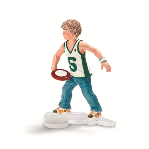Schleich 13903 Farm World - Junge mit Frisbee