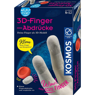Kosmos 654221 Experimentierkästen - Fun Science 3DFingerabdruecke