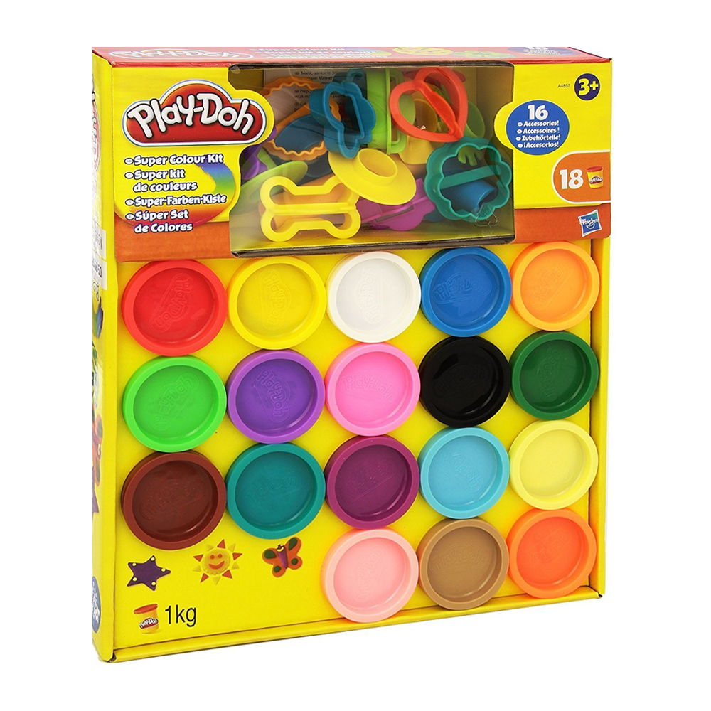 Hasbro A4897 Play-Doh - Super Color Mega-Set