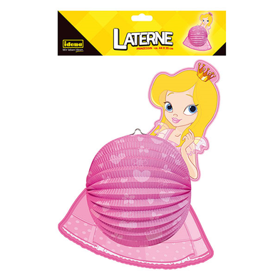 Iden 8310055 Idena - Party - Laterne - Prinzessin