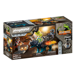 Playmobil 70627 Dino Rise - Triceratops: Randale um die legendären Steine