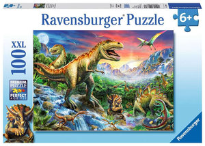 Ravensburger 10665 Kinder-Puzzle - # 100 - Bei den Dinosauriern