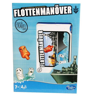 Hasbro 43496 Hasbro Gaming - Flottenmanöver - Schiffe versenken - Reisespiel