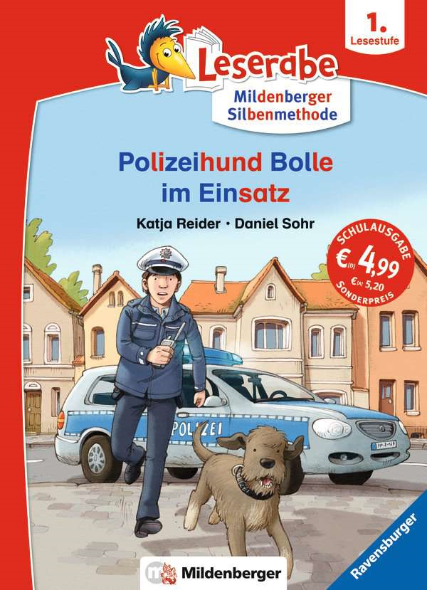 Ravensburger 460359 Leserabe - Polizeihund Bolle im Einsatz - 1. Lesestufe