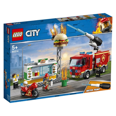LEGO 60214 City Feuerwehr - Feuerwehreinsatz im Burger-Restaurant