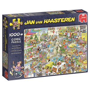 Jumbo Spiele 19051 # 1000 - Jan van Haasteren - Die Urlaubsmesse