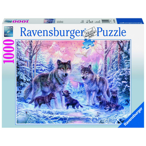 Ravensburger 19146 Erwachsenen-Puzzle - # 1000 - Arktische Wölfe