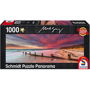 Schmidt Spiele 59395 Schmidt Puzzle - # 1000 - Mark Gray McCrae Beach