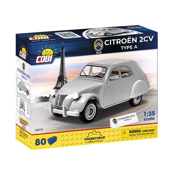 Cobi 24510 Youngtimer Collection - Bausatz - Citroen 2CV Type A