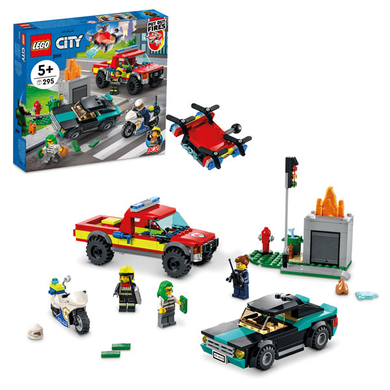 LEGO 60319 City - Löscheinsatz und Verfolgungsjagd