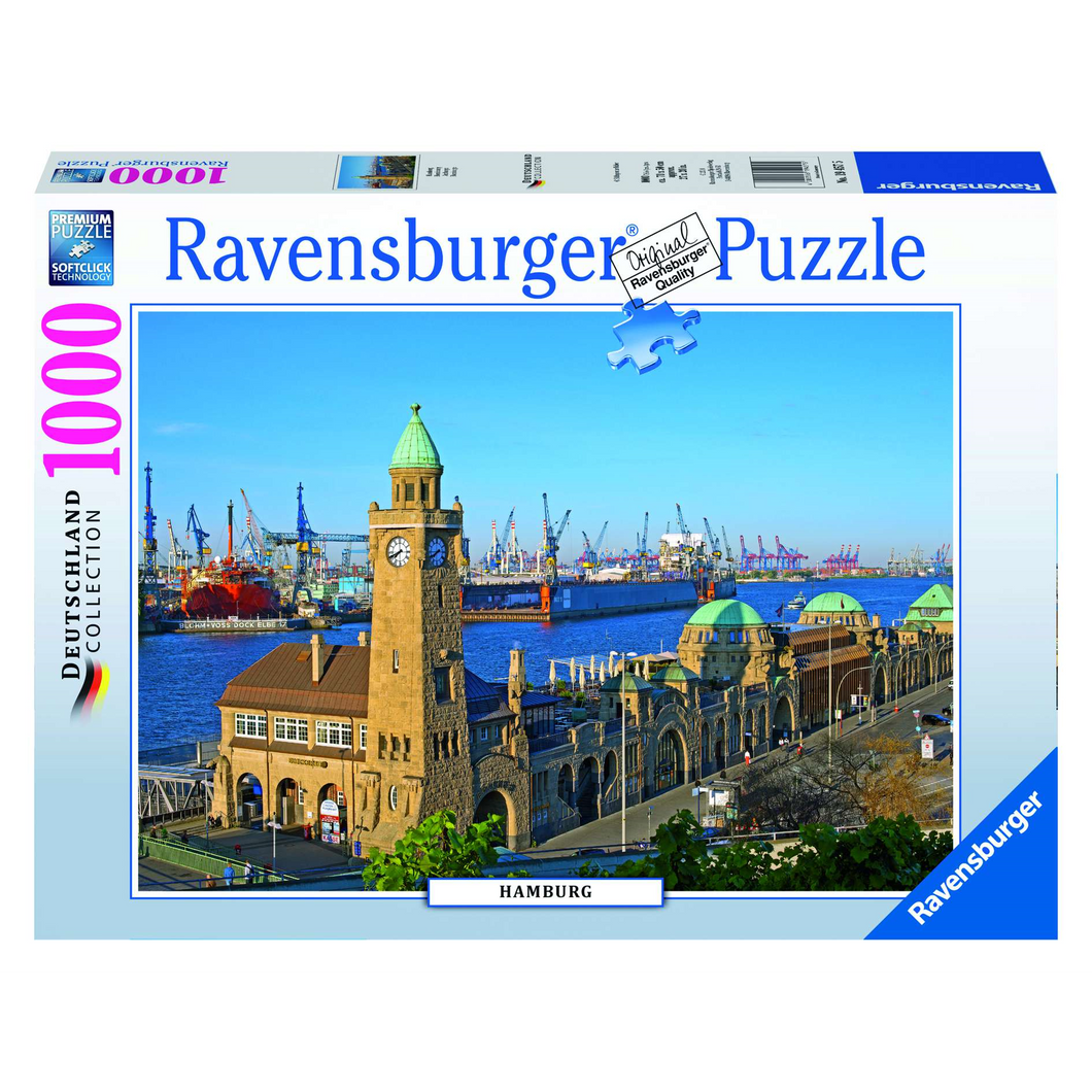 Ravensburger 19457 Erwachsenen-Puzzle Puzzle 5 - # 1000 - Hamburg