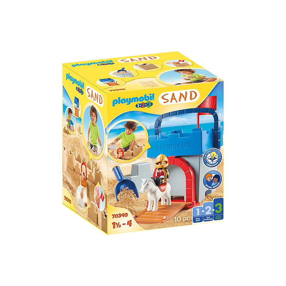Playmobil 70340 Playmobil 1-2-3 - Kreativset Sandburg