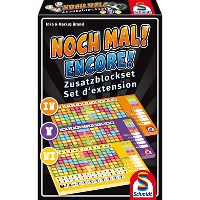 Schmidt Spiele 49345 Noch mal! Ersatzblöcke