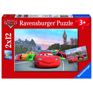Ravensburger 07554 Kinder-Puzzle - Disney Cars - # 12 - Lightning McQueen und seine Freunde
