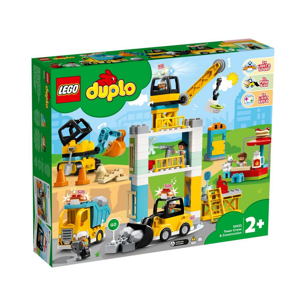 LEGO 10933 Duplo - Große Baustelle mit Licht und Ton