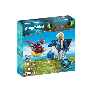 Playmobil 70041 Dragons - Astrid mit Fluganzug und Hobgobbler