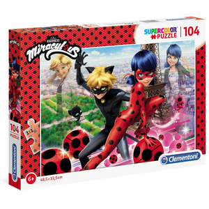 Clementoni 27077 Puzzle Miracolous - 104 Teile