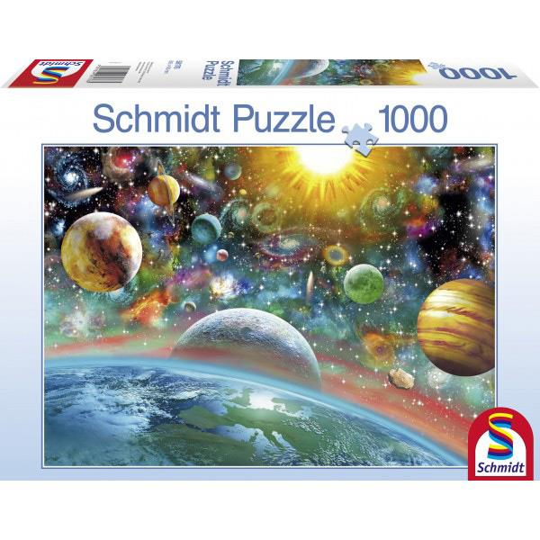 Schmidt Spiele 58176 Schmidt Puzzle - # 1000 - Weltall