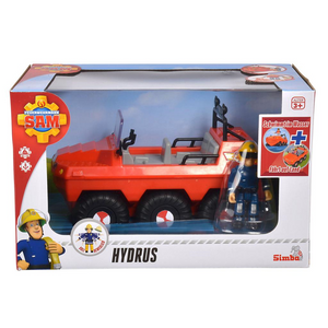 Simba Dickie 331-1051 Simba Toys - Feuerwehrmann Sam - Quad Hydrus mit Figur