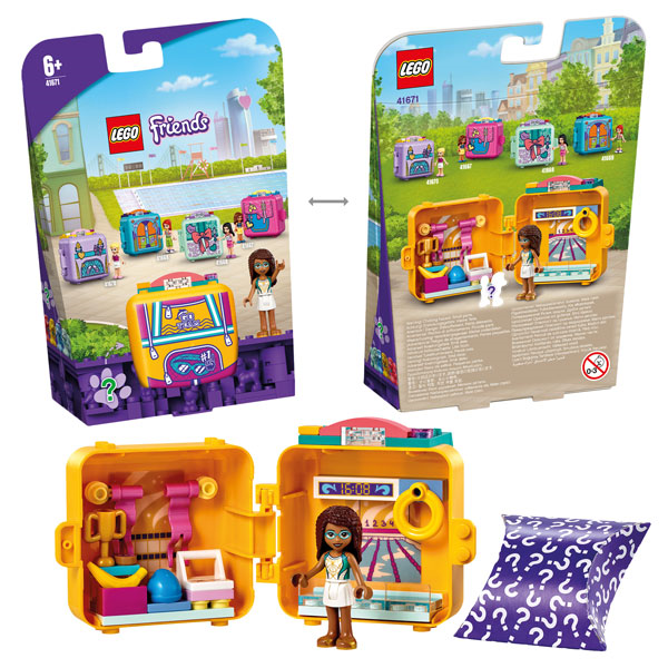 LEGO 41671 Friends - Andreas Schwimmstar-Würfel