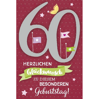 Depesche 5698-077 Karten mit Musik - # 77 - Herzlichen Glückwunsch zu diesem besonderen Geburtstag!