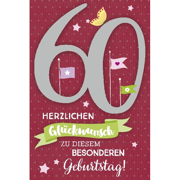 Depesche 5698-077 Karten mit Musik - # 77 - Herzlichen Glückwunsch zu diesem besonderen Geburtstag!