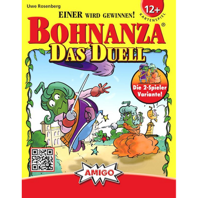 Amigo 01658 Bohnanza - Das Duell - 2 Spieler Variante