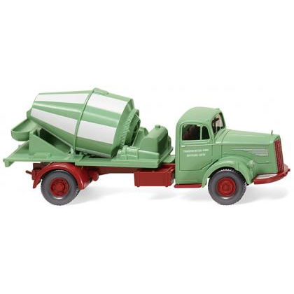 Wiking-Modellbau 053203 Wiking - Klassik Edition 1:87 - Betonmischer (MB L 6600) - Transportbeton GmbH