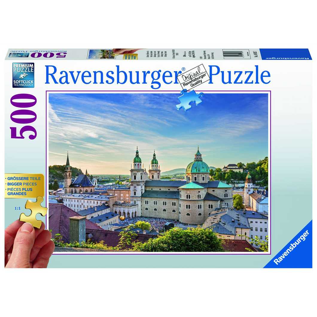 Ravensburger 14982 Erwachsenen-Puzzle - # 500 - Salzburg / Österreich