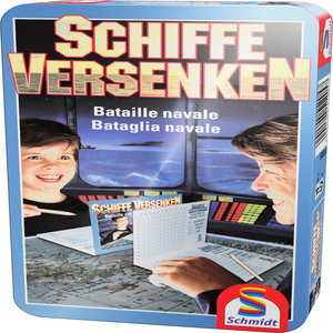 Schmidt Spiele 51205 Bring-Mich-Mit Metalldose - Metallbox Schiffe versenken