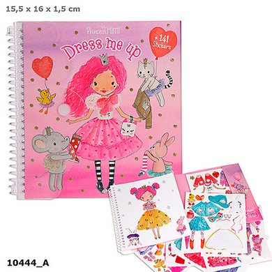 Depesche 010444 Princess Mimi - Dress me up Malbuch