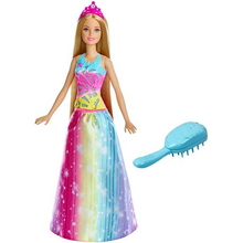 Mattel FRB12 Barbie - Dreamtopia - Magische Haarspiel-Prinzessin - blond