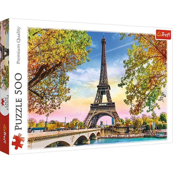 Trefl 37330 Trefl Puzzle - Premium Puzzle - # 500 - Romantisches Paris