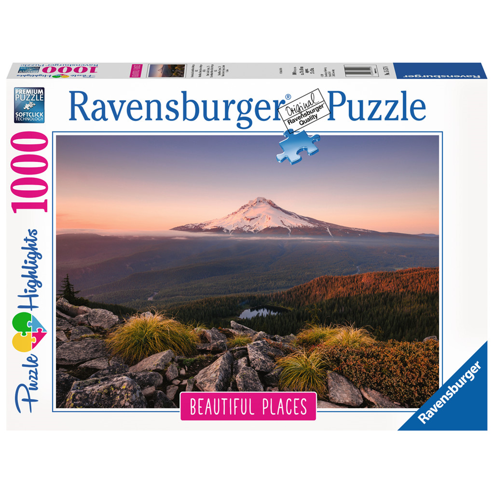 Ravensburger 15157 Puzzle 8 Puzzle Puzzle Puzzle - Stratovulkan Mount Hood