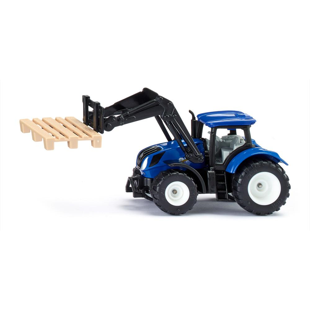 Siku 1544 Siku Super - New Holland mit Palettengabel und Palette