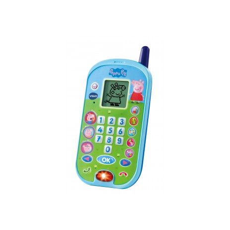 VTech 80-523104 Ready- Set- School - Peppas Lerntelefon