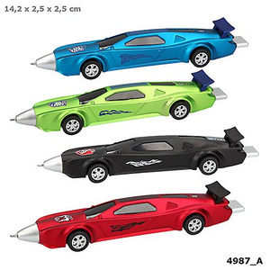 Depesche 04987 Monster Cars - Kugelschreiber mit Rückzugsmotor