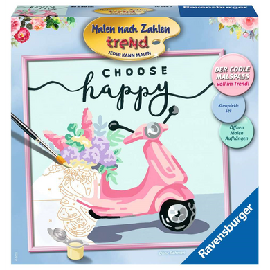 Ravensburger 20068 Malen nach Zahlen - Choose happy