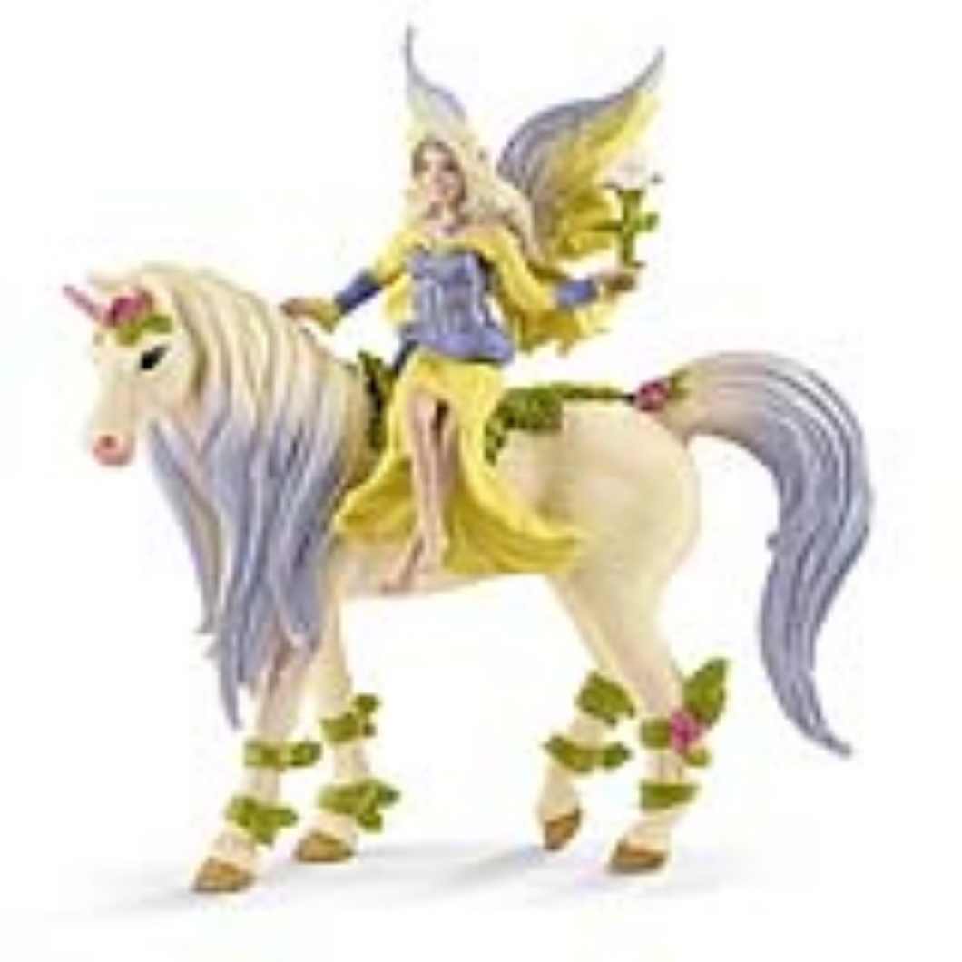 Schleich 70565 Bayala - Sera mit Blüten-Einhorn