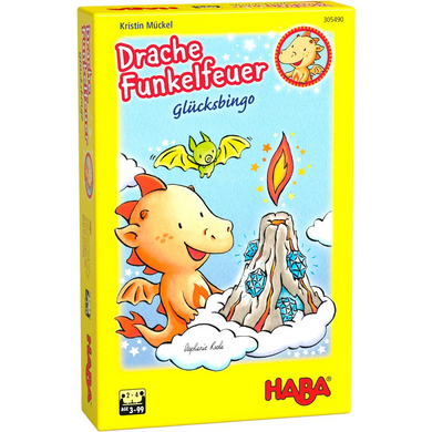 Haba 305490 Kinderspiele - Drache Funkelfeuer - Glücksbingo