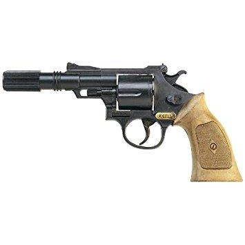 Sohni-Wicke 0442 Wicke Agent - Pistole Bonny 12 Schuss Revolver mit Schalldämpfer