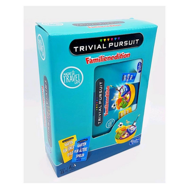 Hasbro 43495 Hasbro Gaming - Trivial Pursuit - Familienedition - Reisespiel