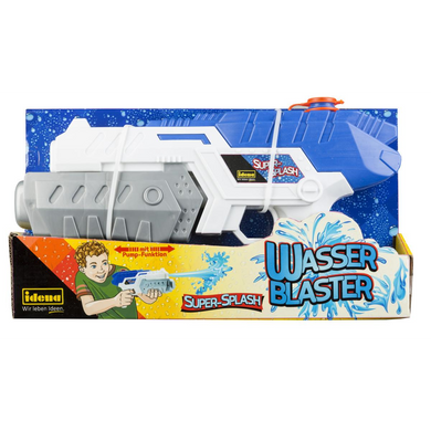 Iden 40427 Idena - Spielen - Wasserpistole Blaster - ca. 32cm - weiß blau