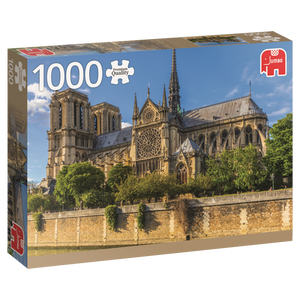 Jumbo Spiele 18528 Jumbo Puzzle - Notre Dame- Paris - 1000 Teile