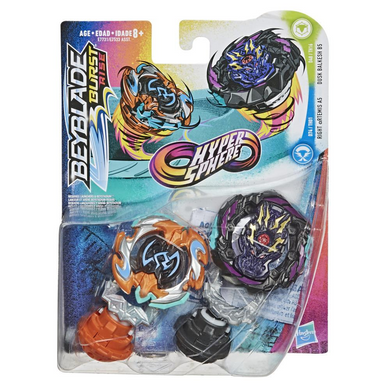 Hasbro E7731 Beyblades - Burst Rise Hypersphere Doppelpack Right Artemis A5 und Dusk Balkesh B5