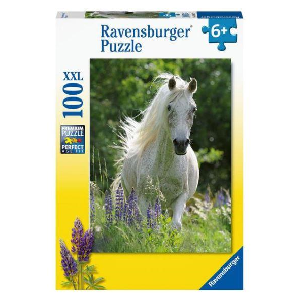 Ravensburger 12927 Kinder-Puzzle - # 100 - Weiße Stute