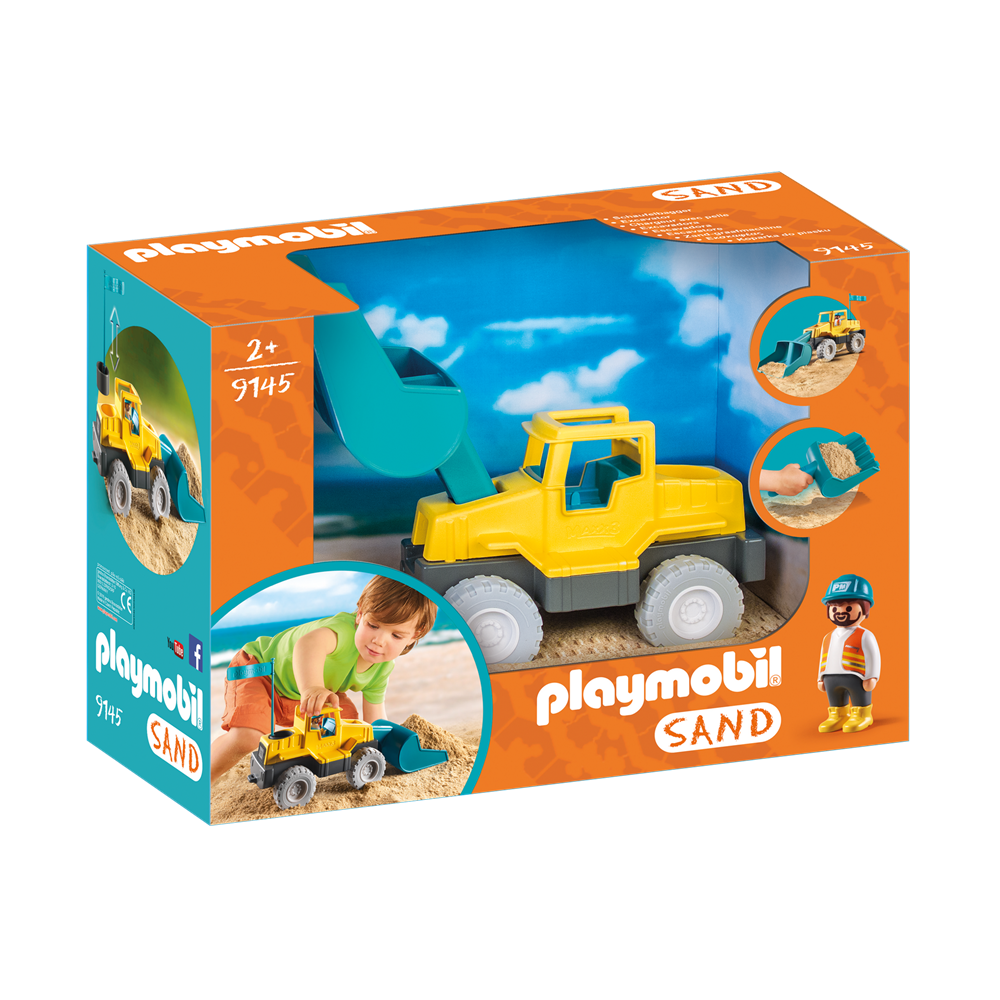 Playmobil 9145 Sand Sand Sand Sand - Schaufelbagger