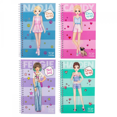 Depesche 11152 TOP Model - Dress me Up - Pocket Stickerbuch